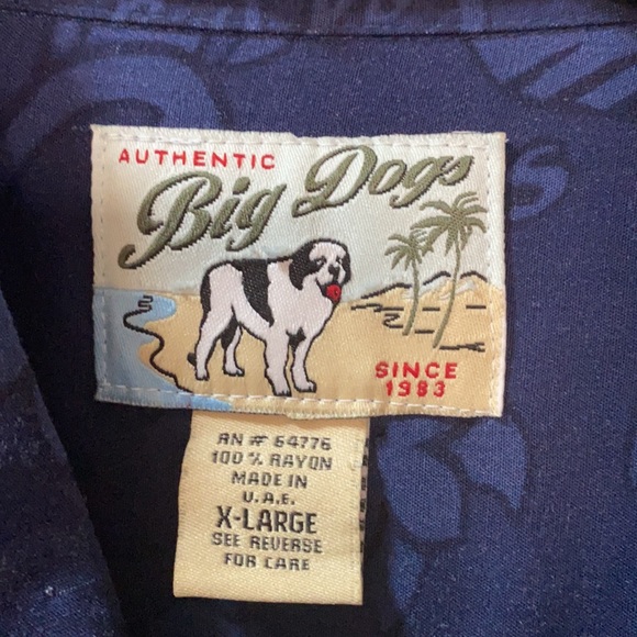 Hawaiian Tropical Big Dog men shirt button down XL - Picture 5 of 12
